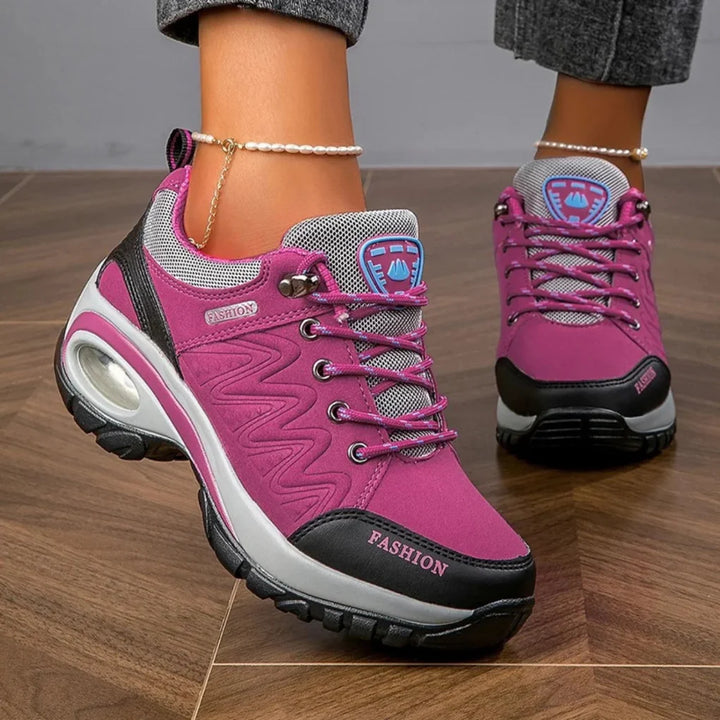 Wasserdichte, farbenfrohe Wanderschuhe für Damen