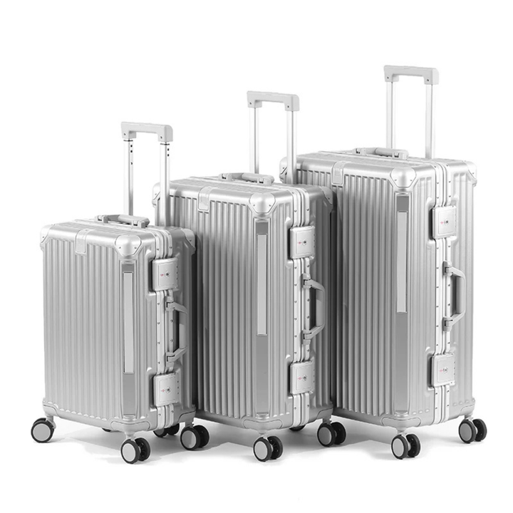 Hartschalenkoffer mit Aluminiumrahmen