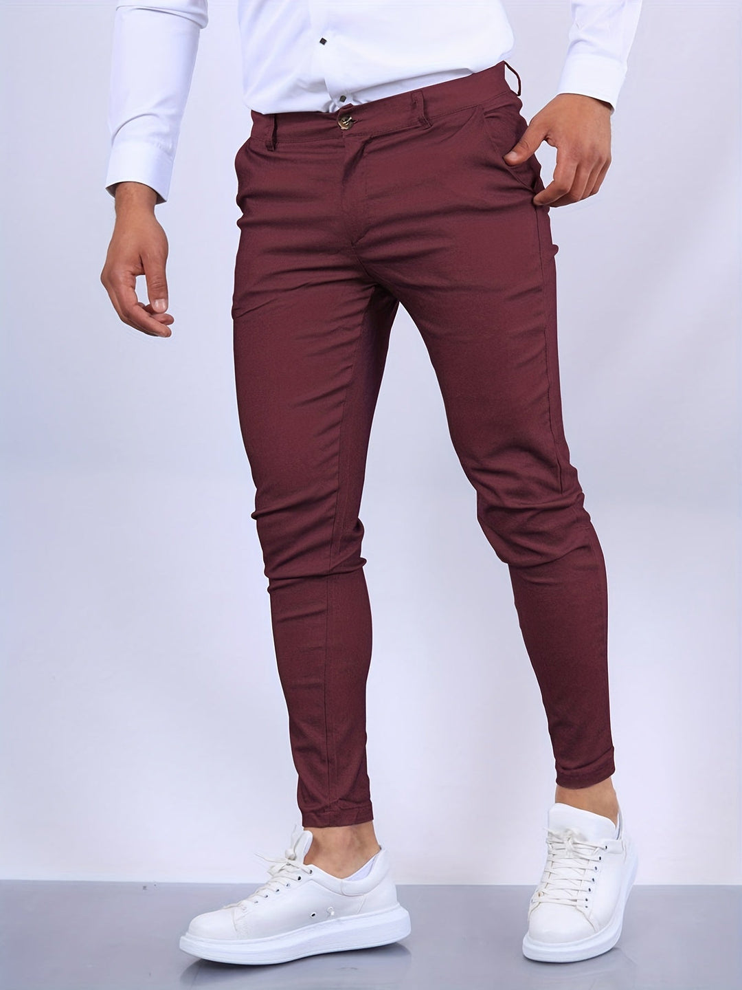 Elastische Skinny-Hose für Herren