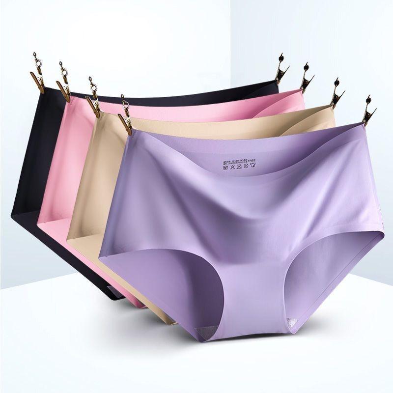 Seidige nahtlose Unterwäsche für Damen (5er-Set)
