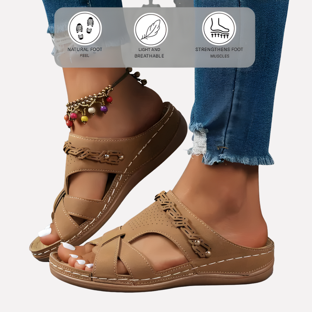 Flip-Flops für Damen Sommer Wedges