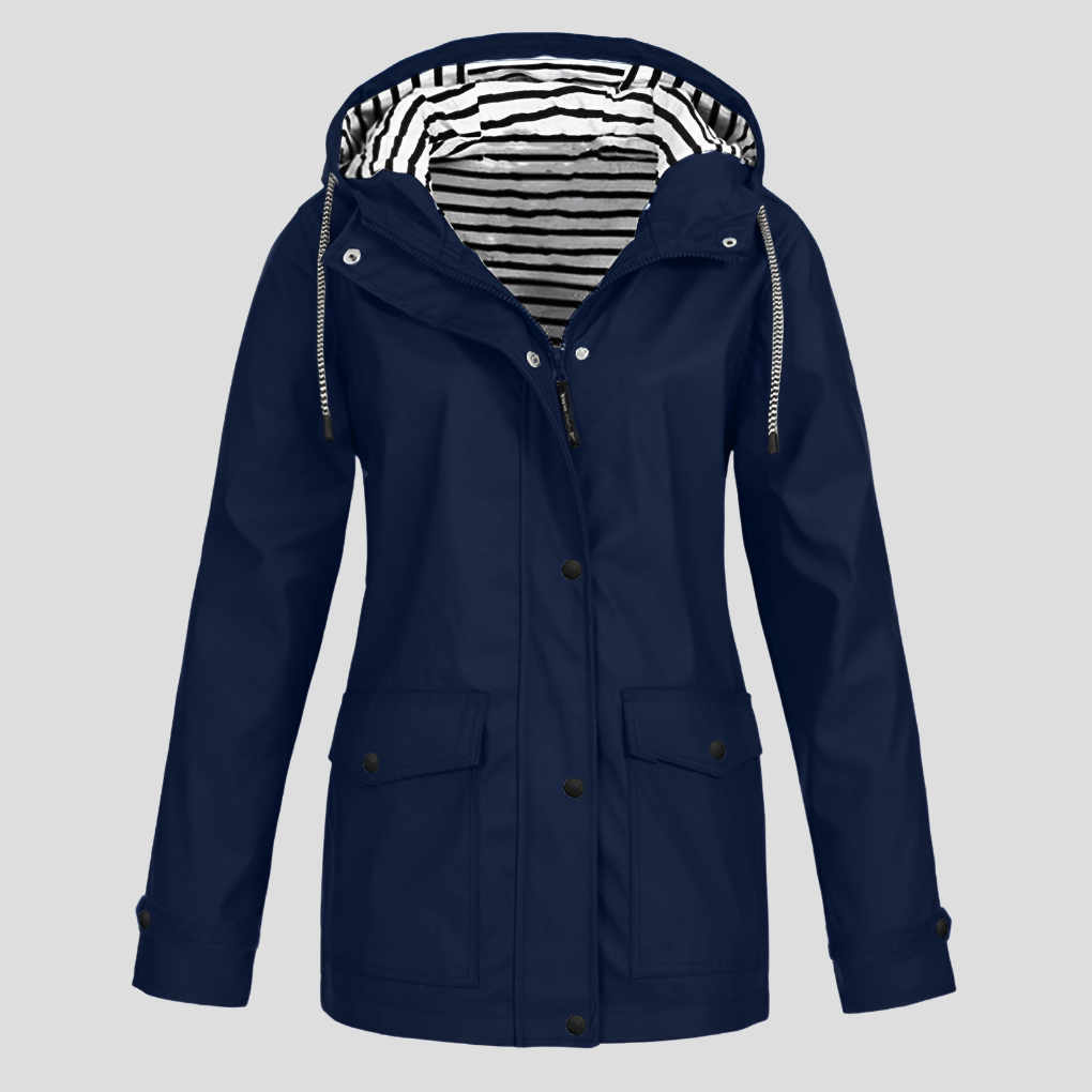 Wasserabweisende und winddichte Damenjacke