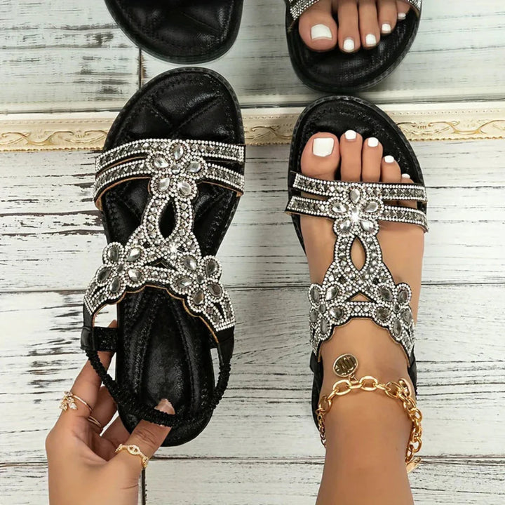 Damen Sandalen im Boho-Stil, entworfen für Ausgewogenheit