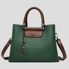- Luxuriöse Teak-Handtasche für Damen