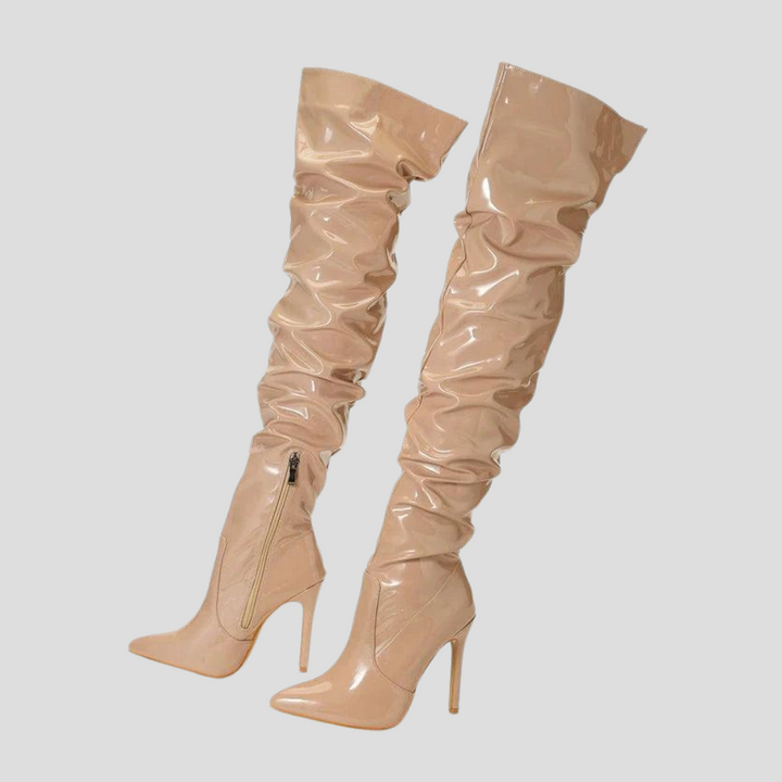 Stiefel mit 8 cm Absatz für Damen