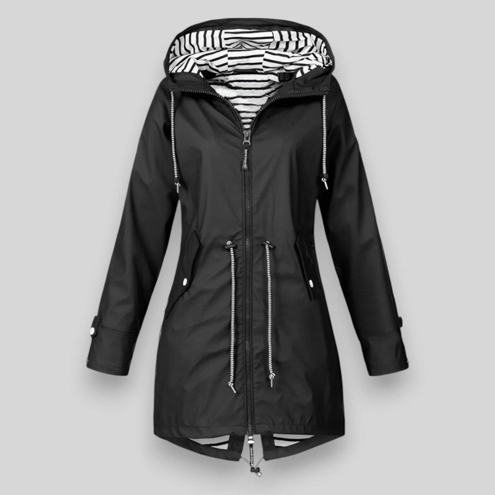 Damen stilvolle wasserdichte Jacke