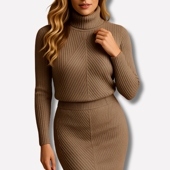 Winter-Midikleid für Damen