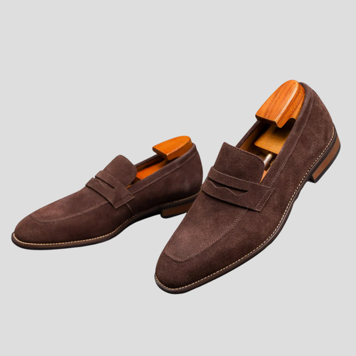 Wildleder-Slipper für Herren