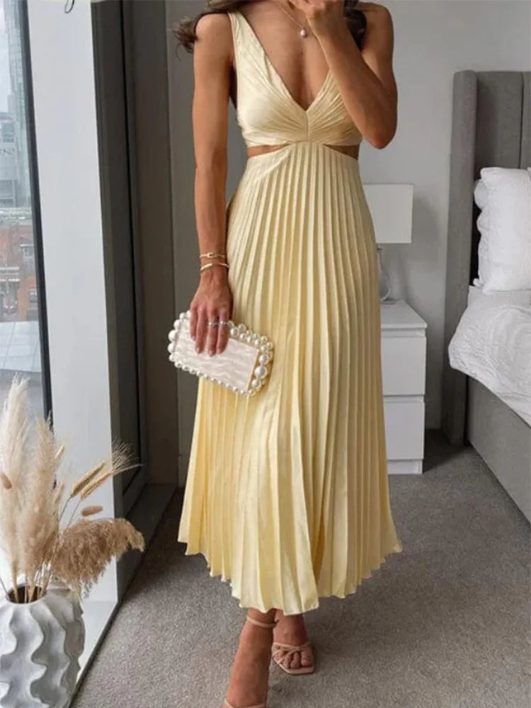 Elegantes ärmelloses Kleid