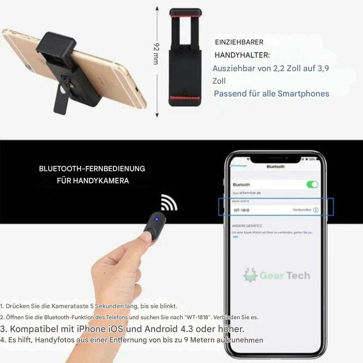 Bluetooth-Selfie-Stativ