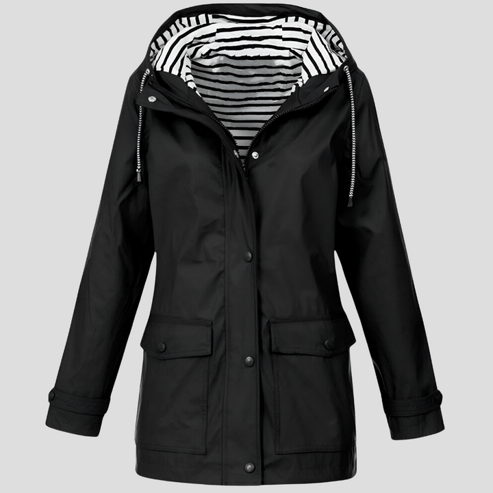 Wasserabweisende und winddichte Damenjacke