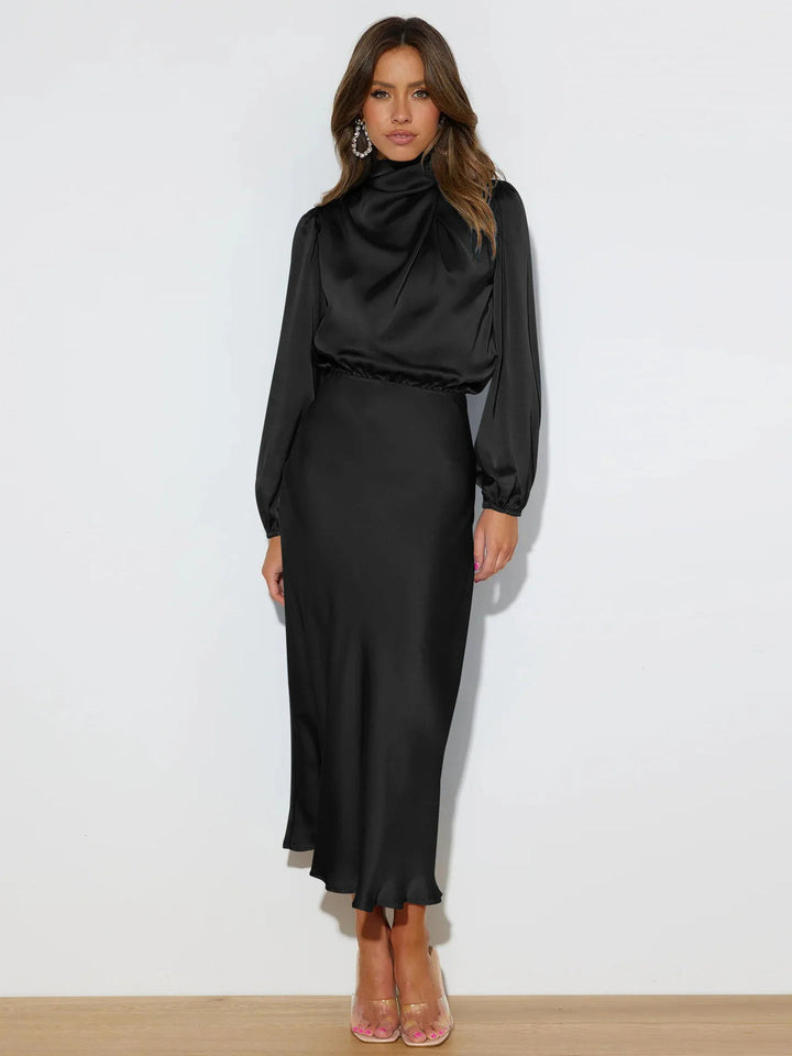 Elegantes Abendkleid aus Satin für Damen