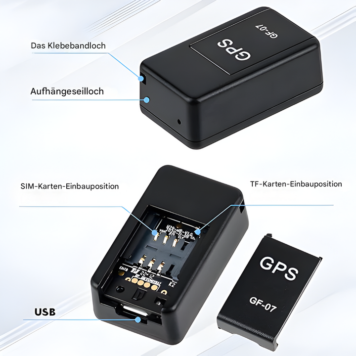 Kleiner zuverlässiger GPS-Tracker