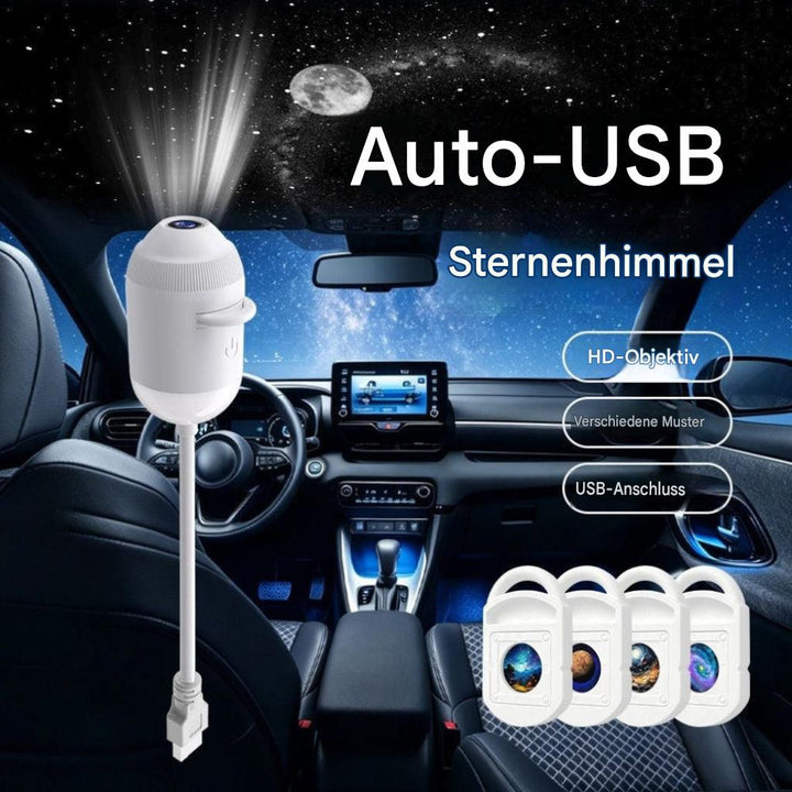 Galaxie Sternenlicht Projektor mit stimmungsvoller Deckenprojektion