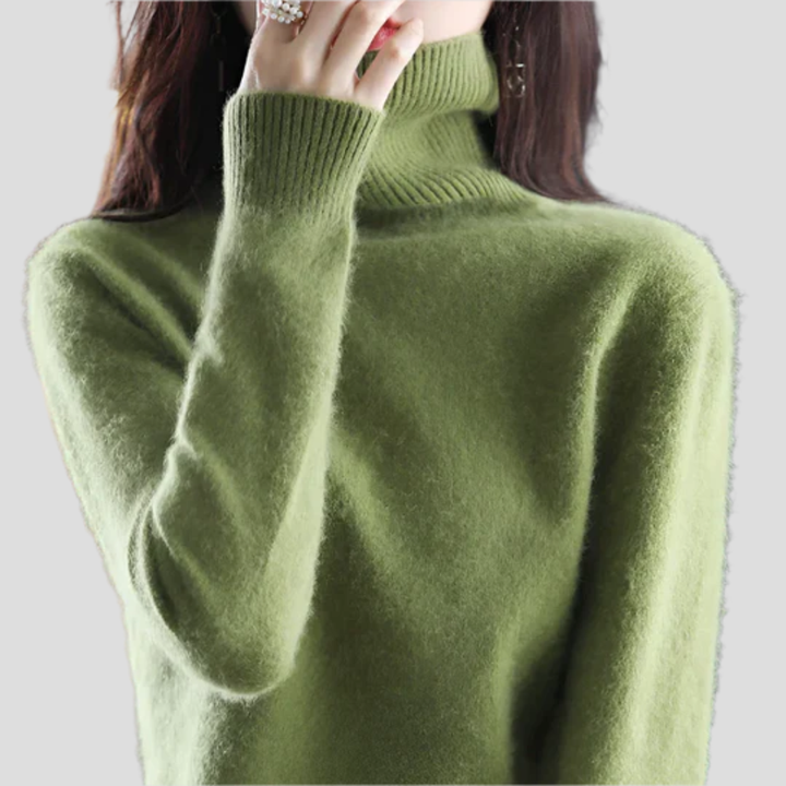 Damen-Rollkragenpullover