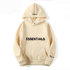 Warmer Fleece-Hoodie mit Buchstabenaufdruck