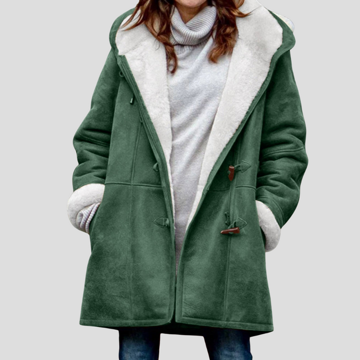 Damen-Braune Jacke