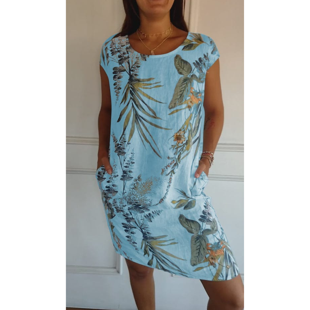 Margarita Maxikleid  Bunter Boho-Style für Frühling & Sommer
