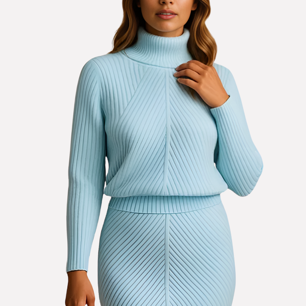 Winter-Midikleid für Damen