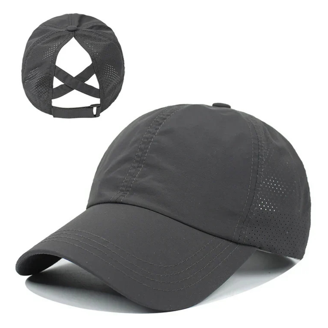 Atmungsaktive Unisex Sport-Basecap aus Mesh mit verstellbarem Sitz