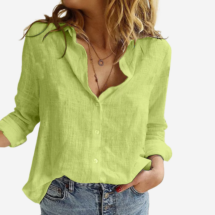 Leinenbluse für Damen