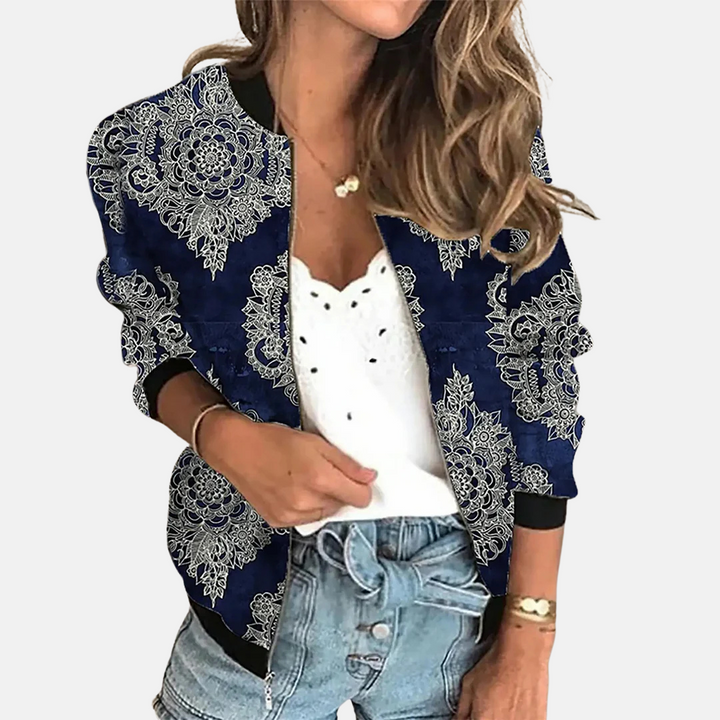 Vintage-inspirierte Bomberjacke für Damen
