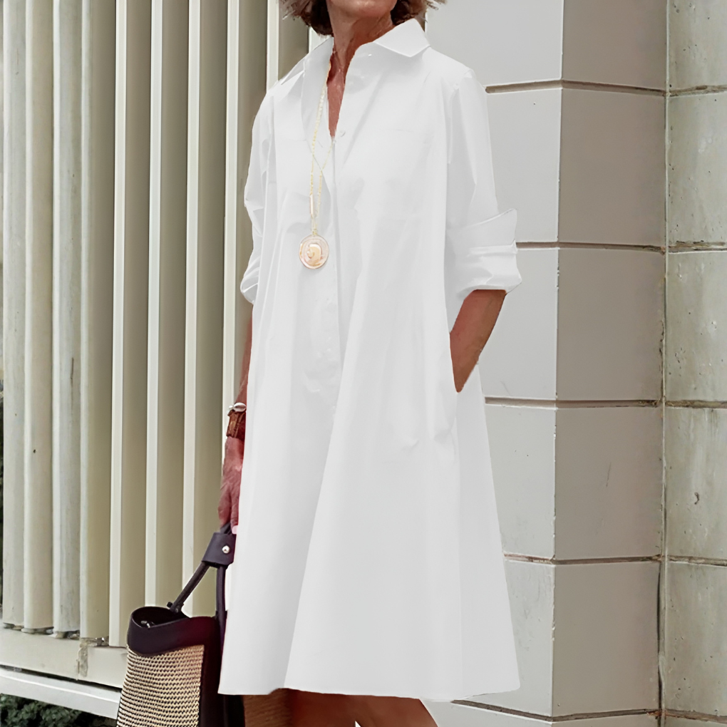 Modisches Polo-Kleid für Damen