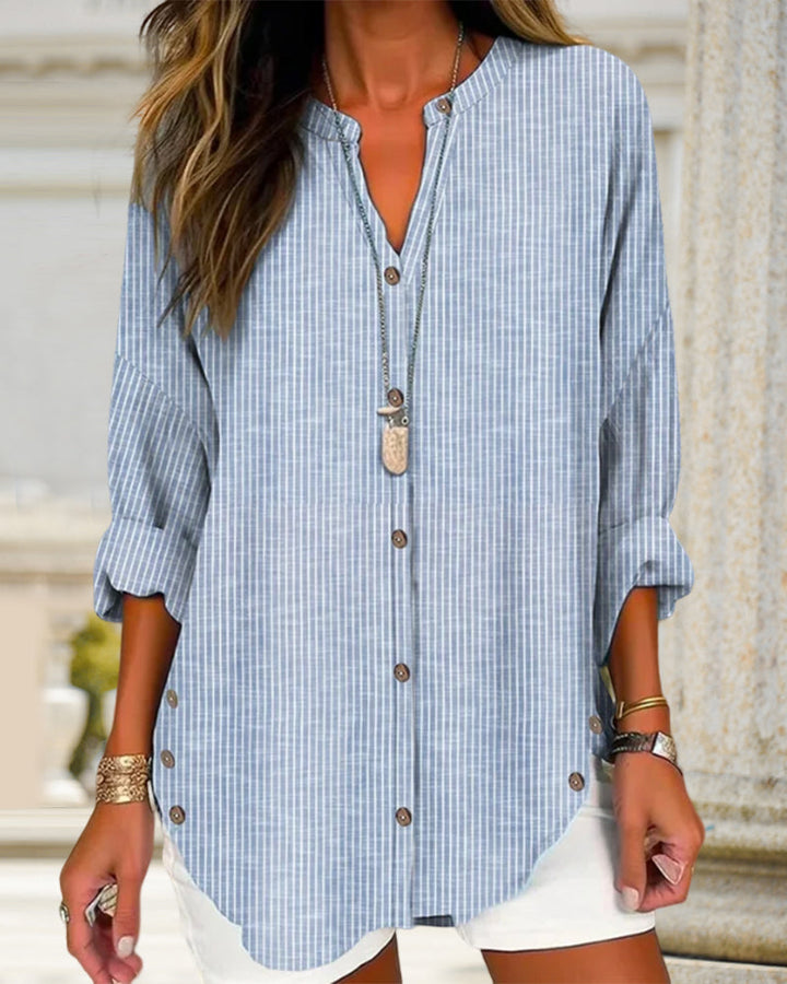 Trendiges Top mit Streifenmuster und stylischer Passform