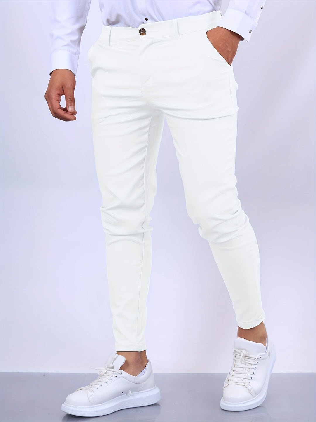 Elastische Skinny-Hose für Herren