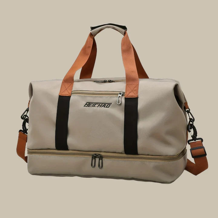 Geräumige und stilvolle Herren-Reisetasche aus Canvas