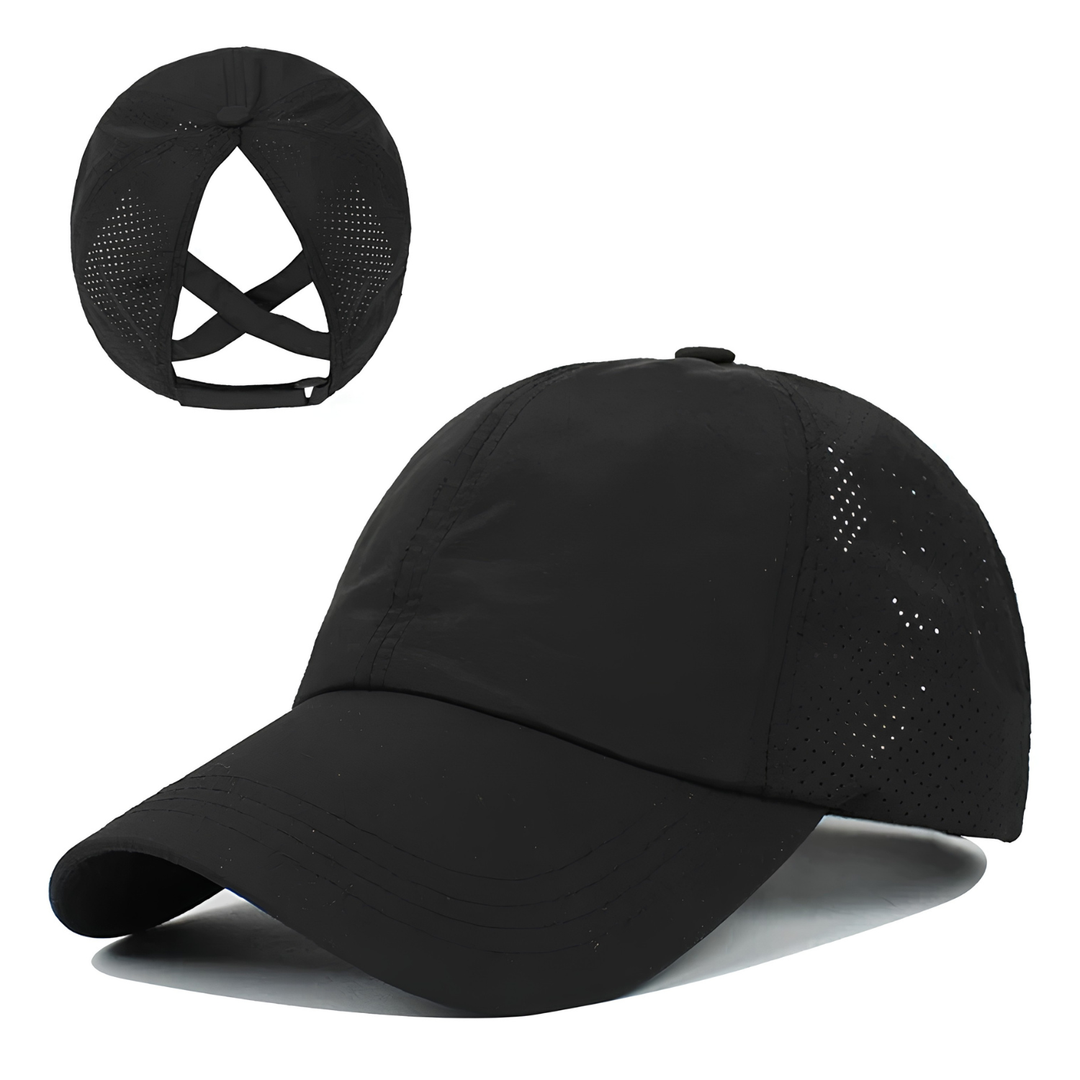 Atmungsaktive Unisex Sport-Basecap aus Mesh mit verstellbarem Sitz