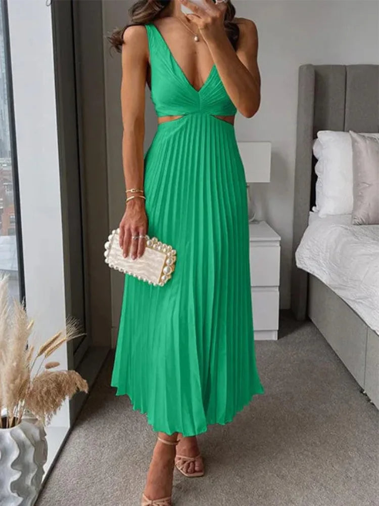 Elegantes ärmelloses Kleid