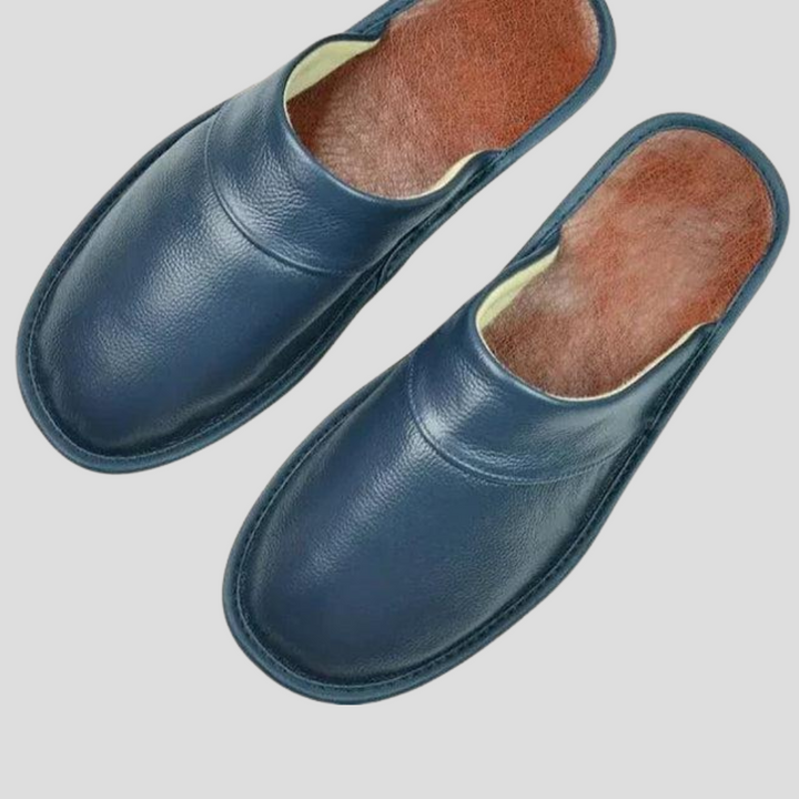 Lederslipper für Herren