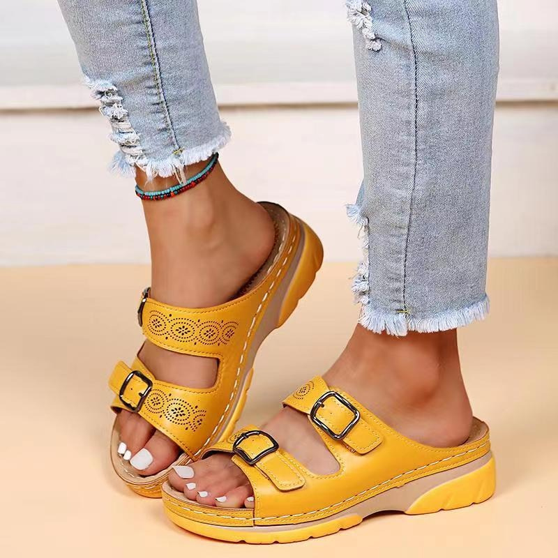 Superweiche orthopädische Damen-Sandalen - Lieve von Fischer Zürich