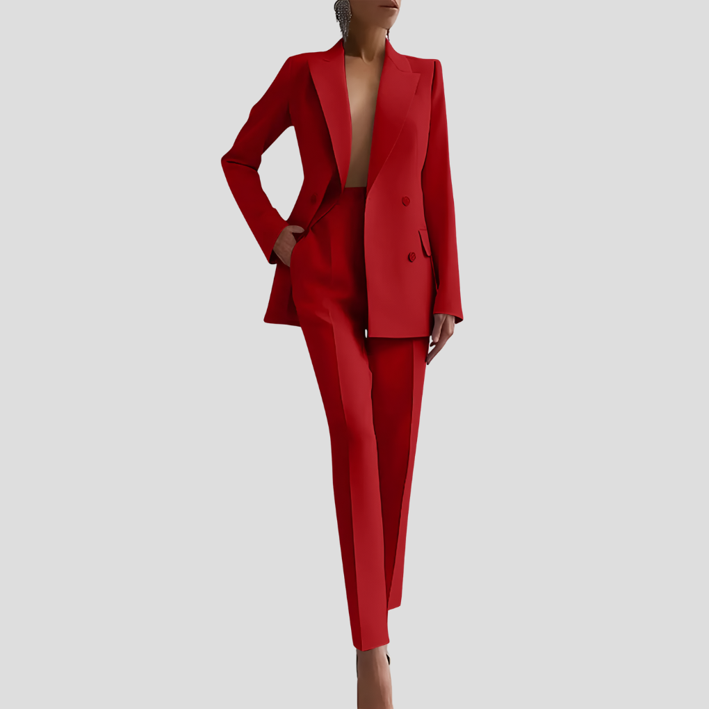 Eleganter Business-Hosenanzug für Damen