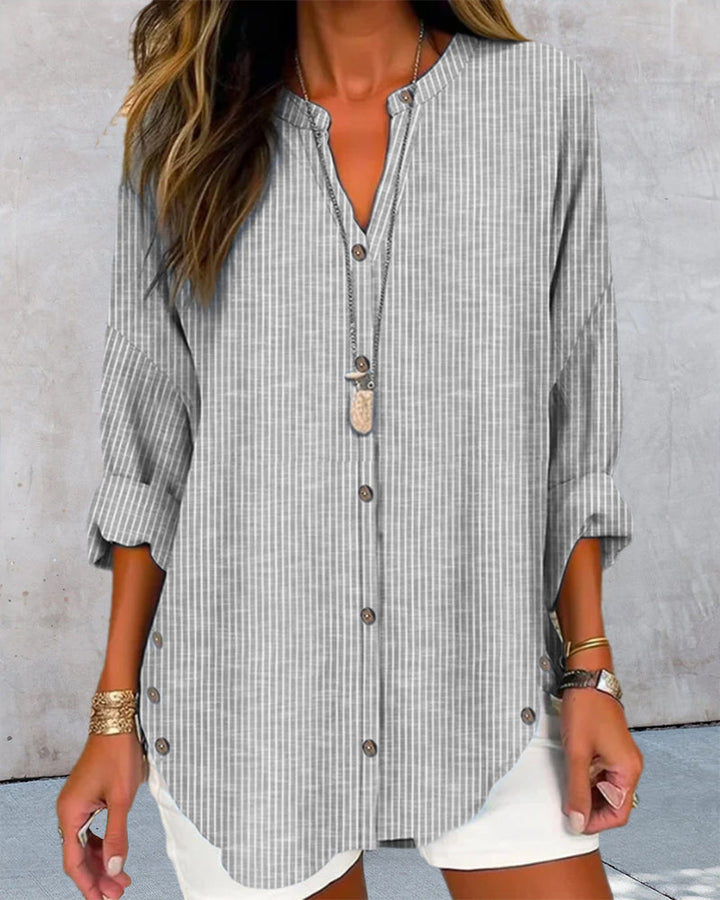 Trendiges Top mit Streifenmuster und stylischer Passform
