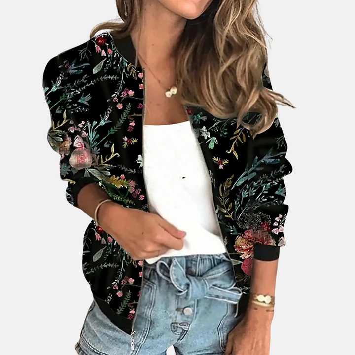 Vintage-inspirierte Bomberjacke für Damen