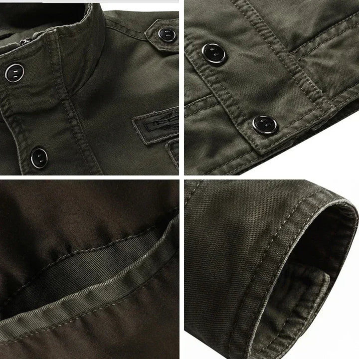 Herren-Militärjacke für die Übergangszeit