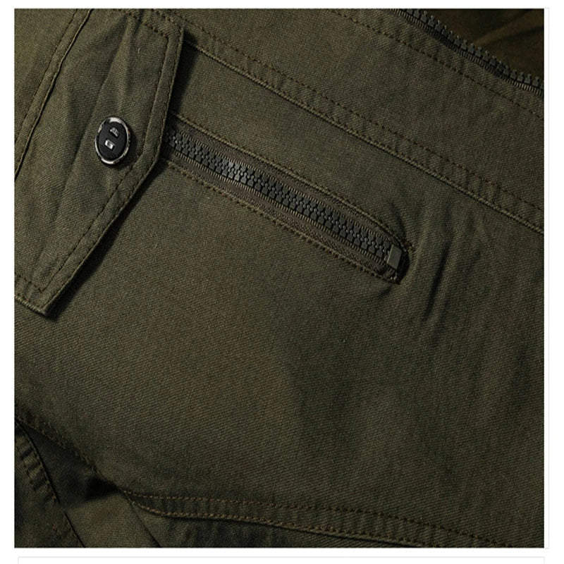 Herren-Militärjacke für die Übergangszeit