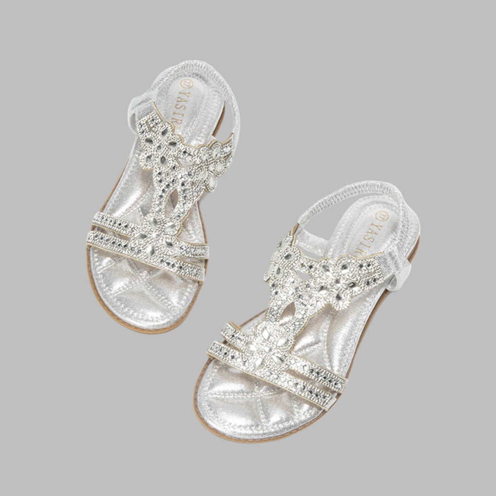Damen Sandalen im Boho-Stil, entworfen für Ausgewogenheit