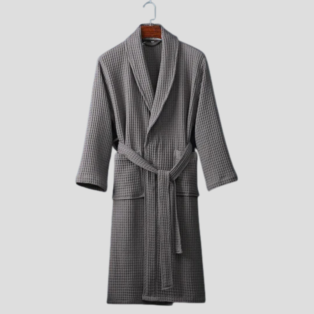 Unisex-Baumwollbademantel