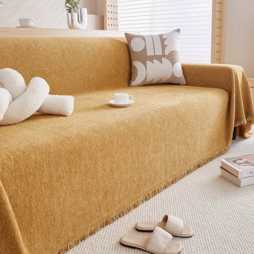 Sofaüberwurf mit modernem Design