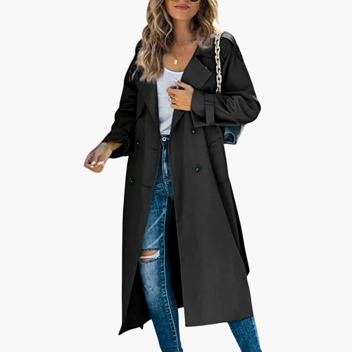 Damen-Trenchcoat mit Knopfleiste Sonderpreis