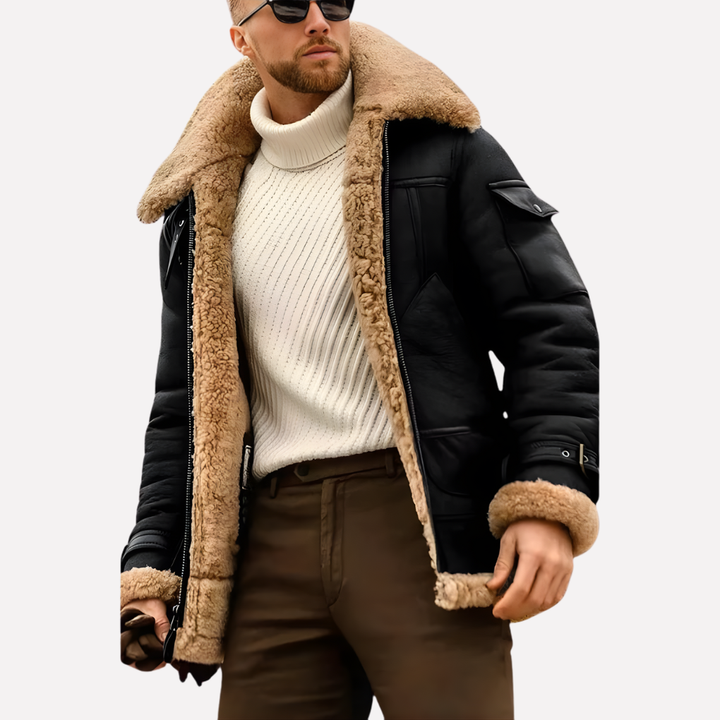 Herren Aviator-Jacke