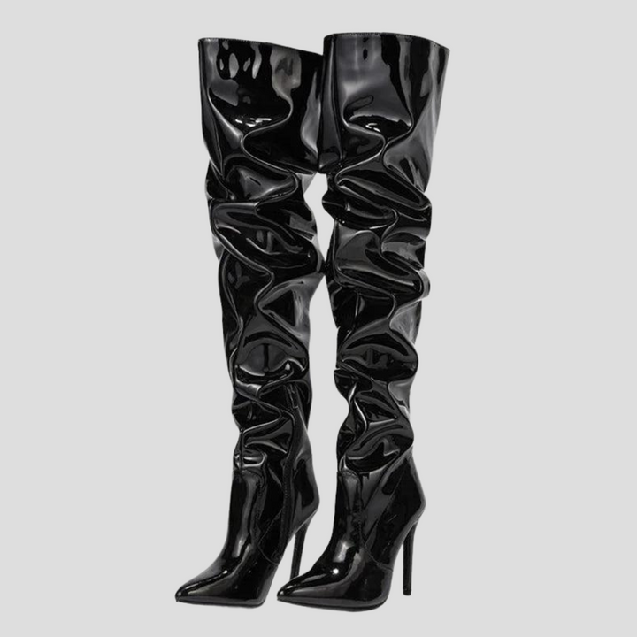 Stiefel mit 8 cm Absatz für Damen