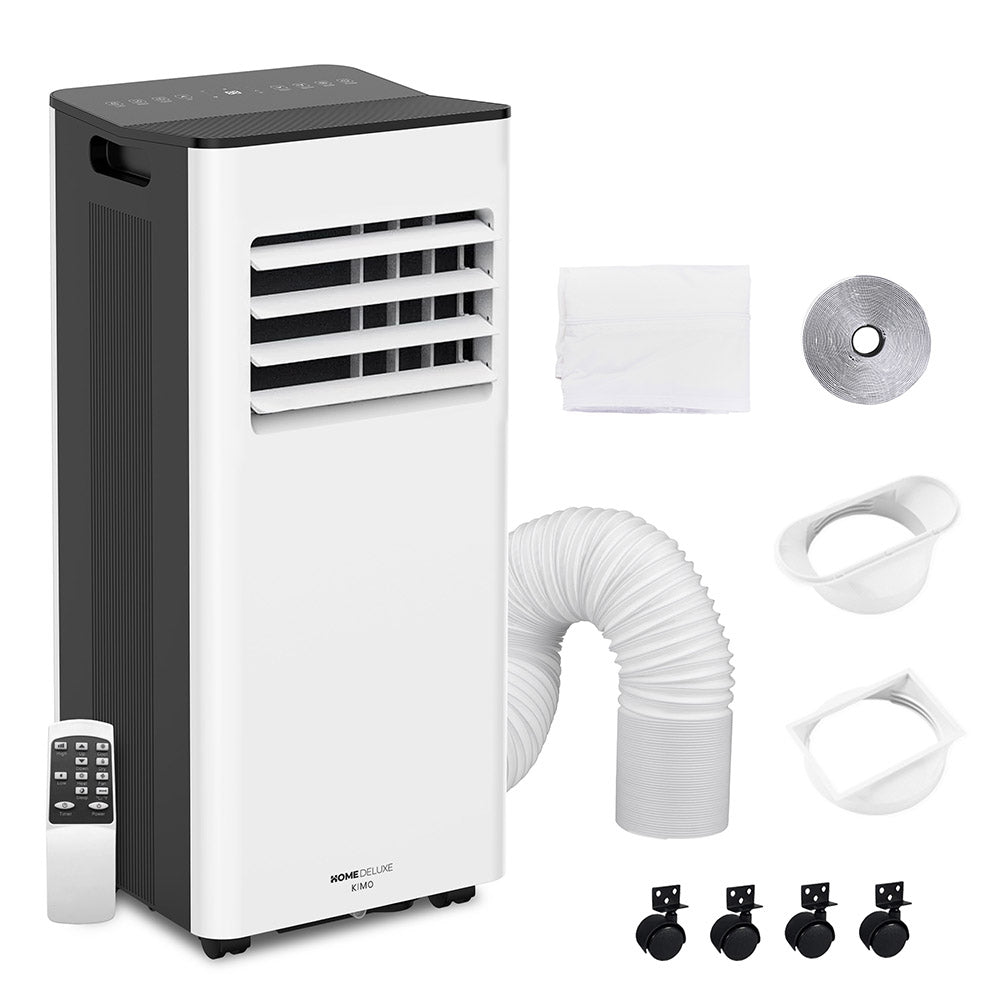 Mobiele Airconditioner KIMO 9000 BTU – 3-in-1 Koeling, Ventilatie & Ontvochtiging