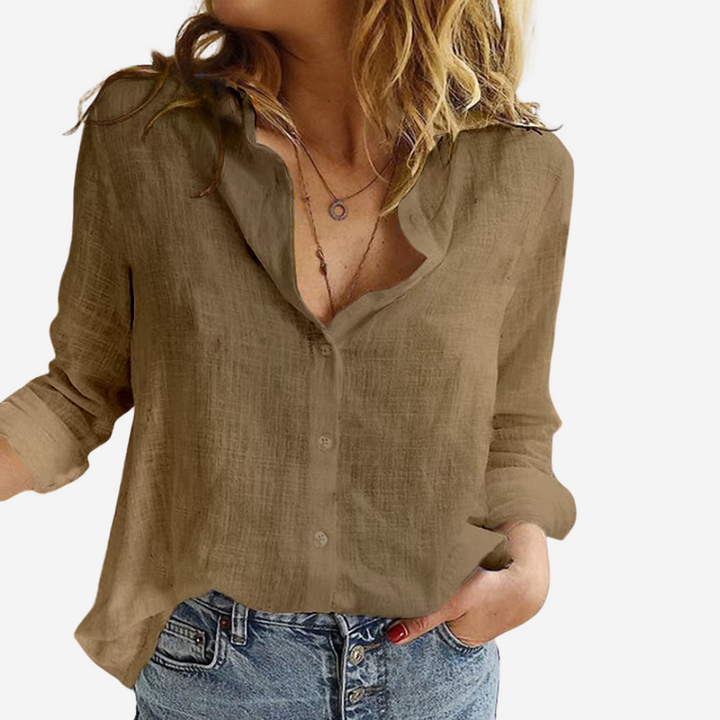 Leinenbluse für Damen
