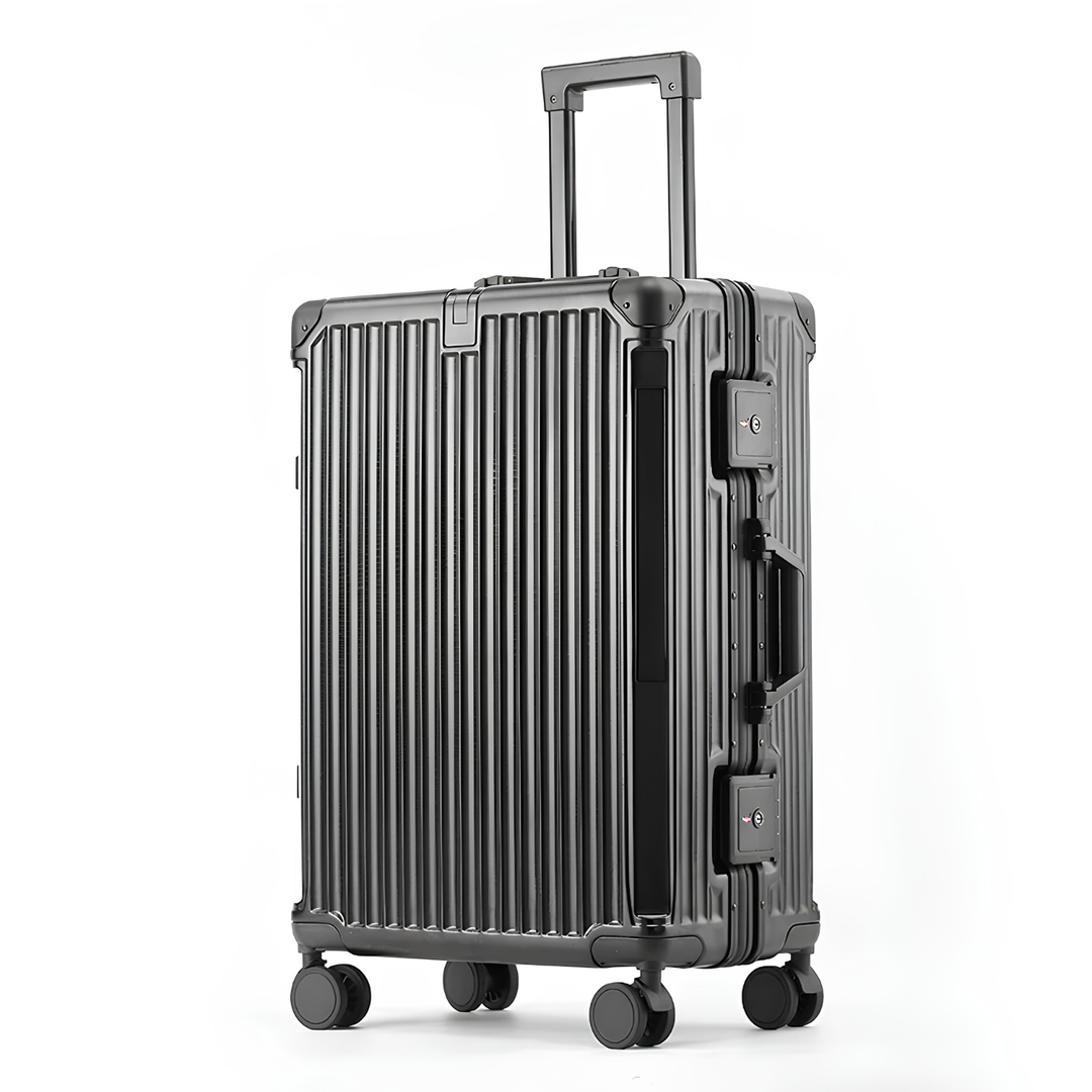 Hartschalenkoffer mit Aluminiumrahmen