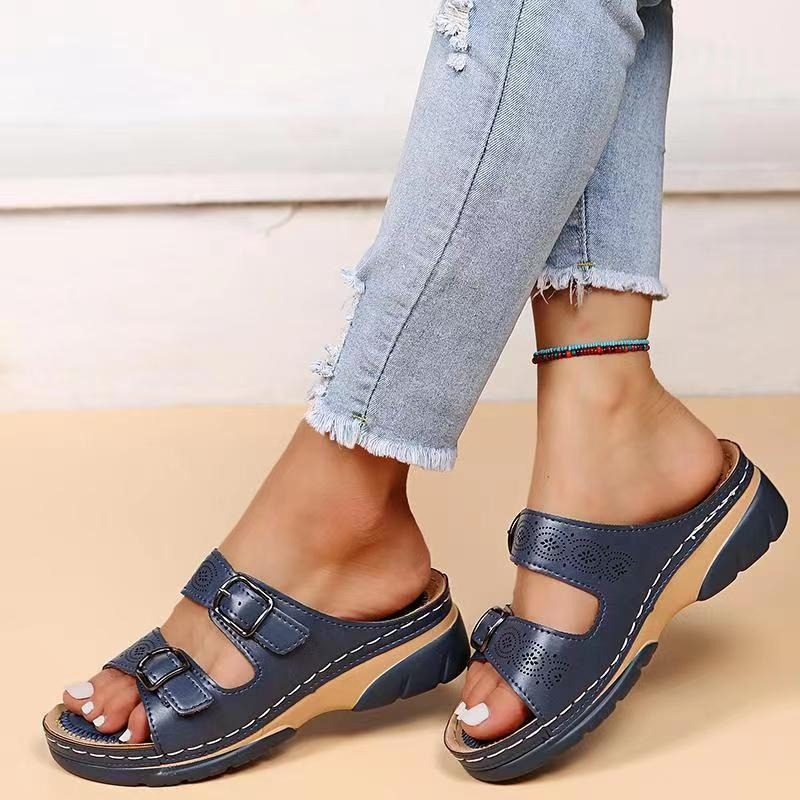 Superweiche orthopädische Damen-Sandalen - Lieve von Fischer Zürich