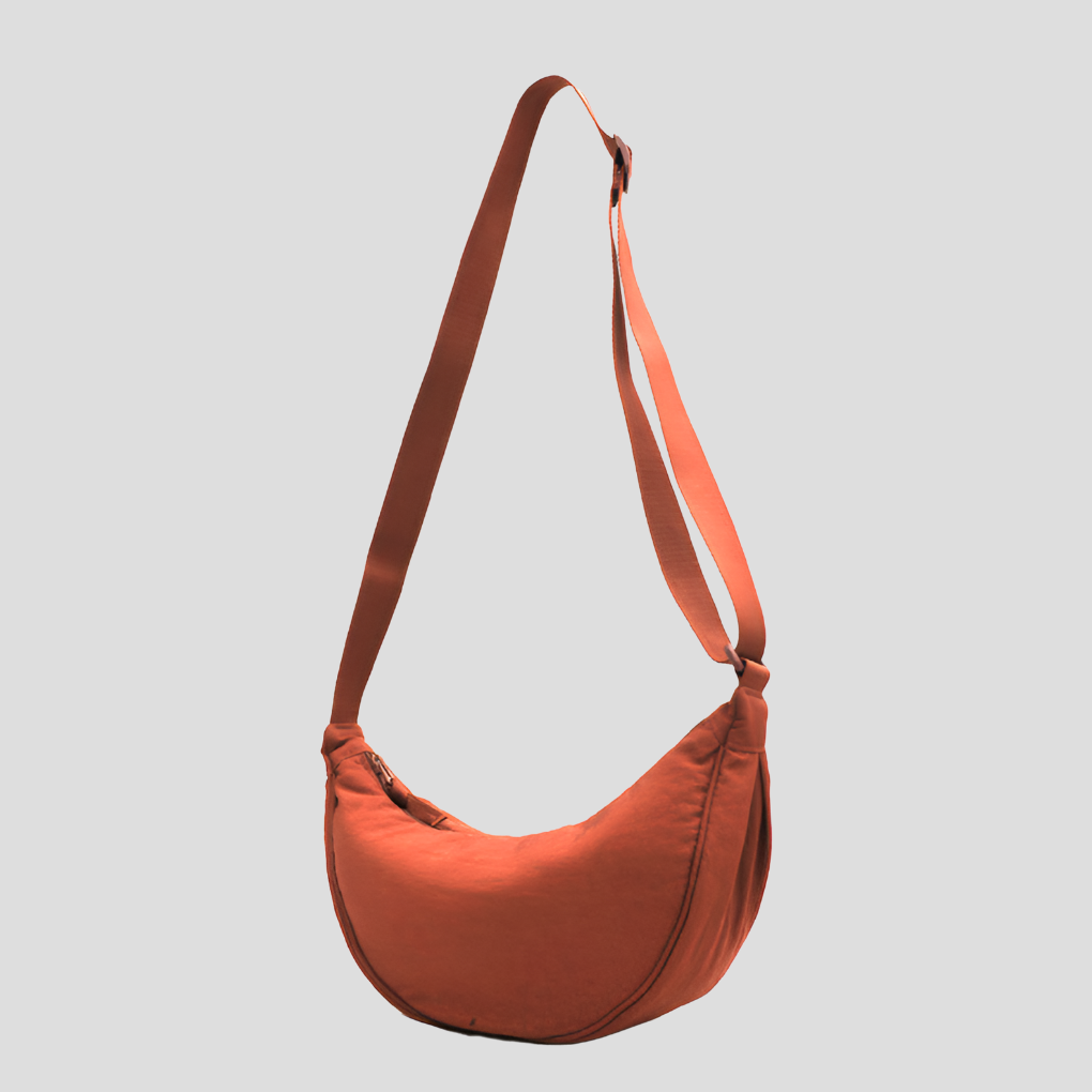 Geräumige Nylon-Umhängetasche für Damen